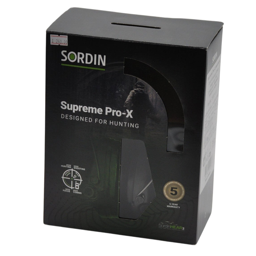 Sordin Supreme Pro-X Ear Defender