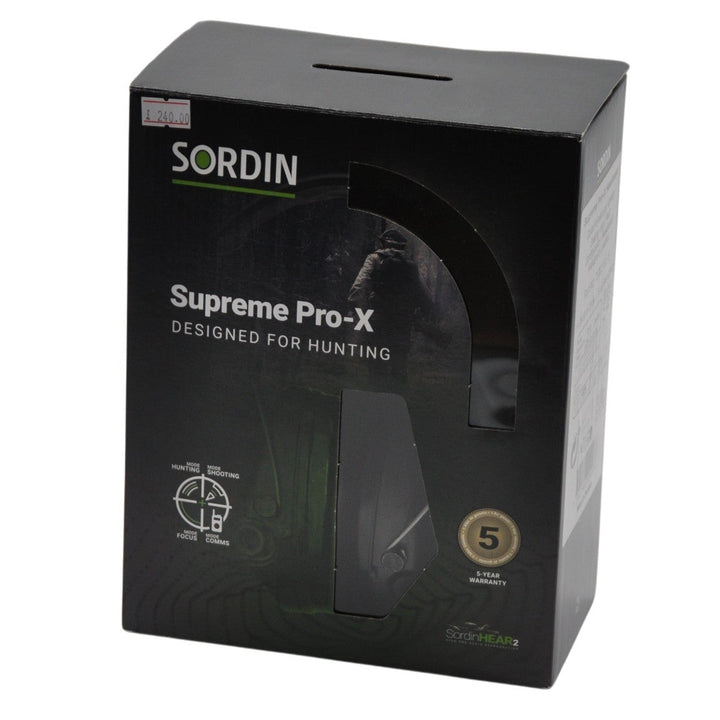 Sordin Supreme Pro-X Ear Defender