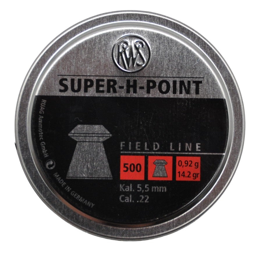 RWS Super H Point Pellets .22 x 500