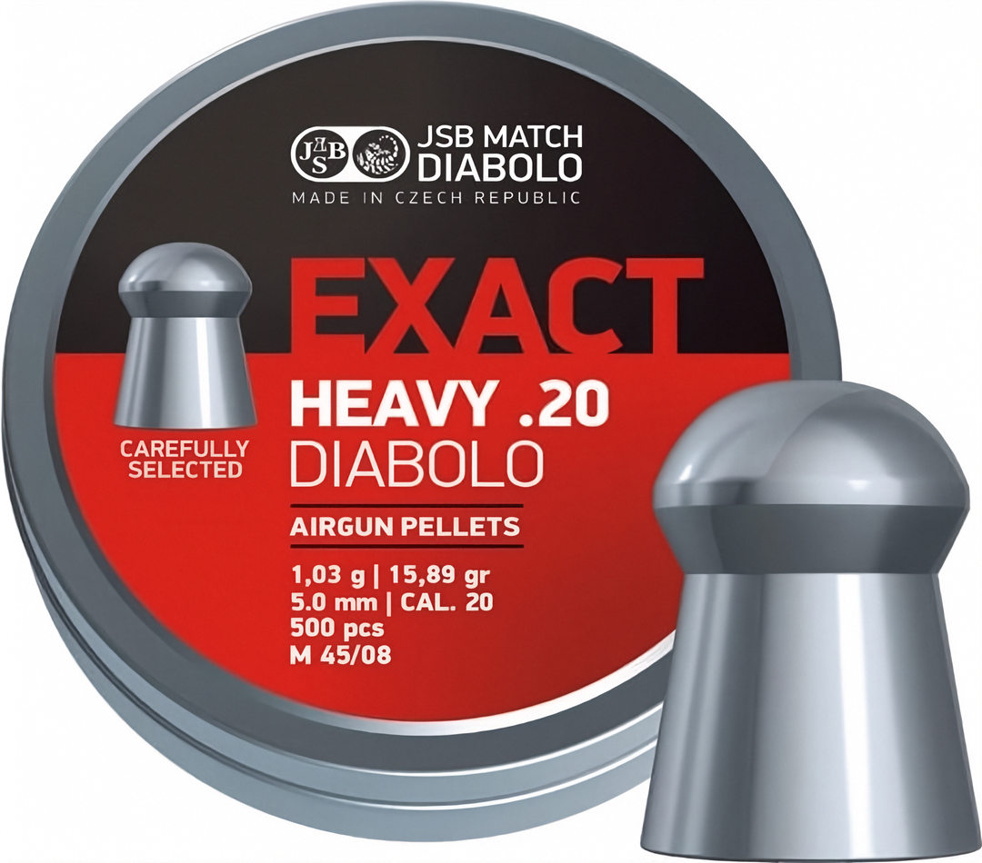 JSB Exact Heavy Diablo Pellets .20 x 500