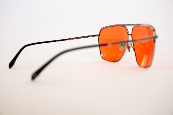 Edwards Eyewear Hiroki 2 - Antique Silver &amp; Fuchsia