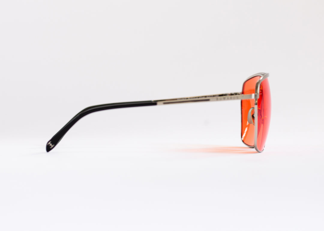 Edwards Eyewear Hiroki 2 - Antique Silver &amp; Fuchsia