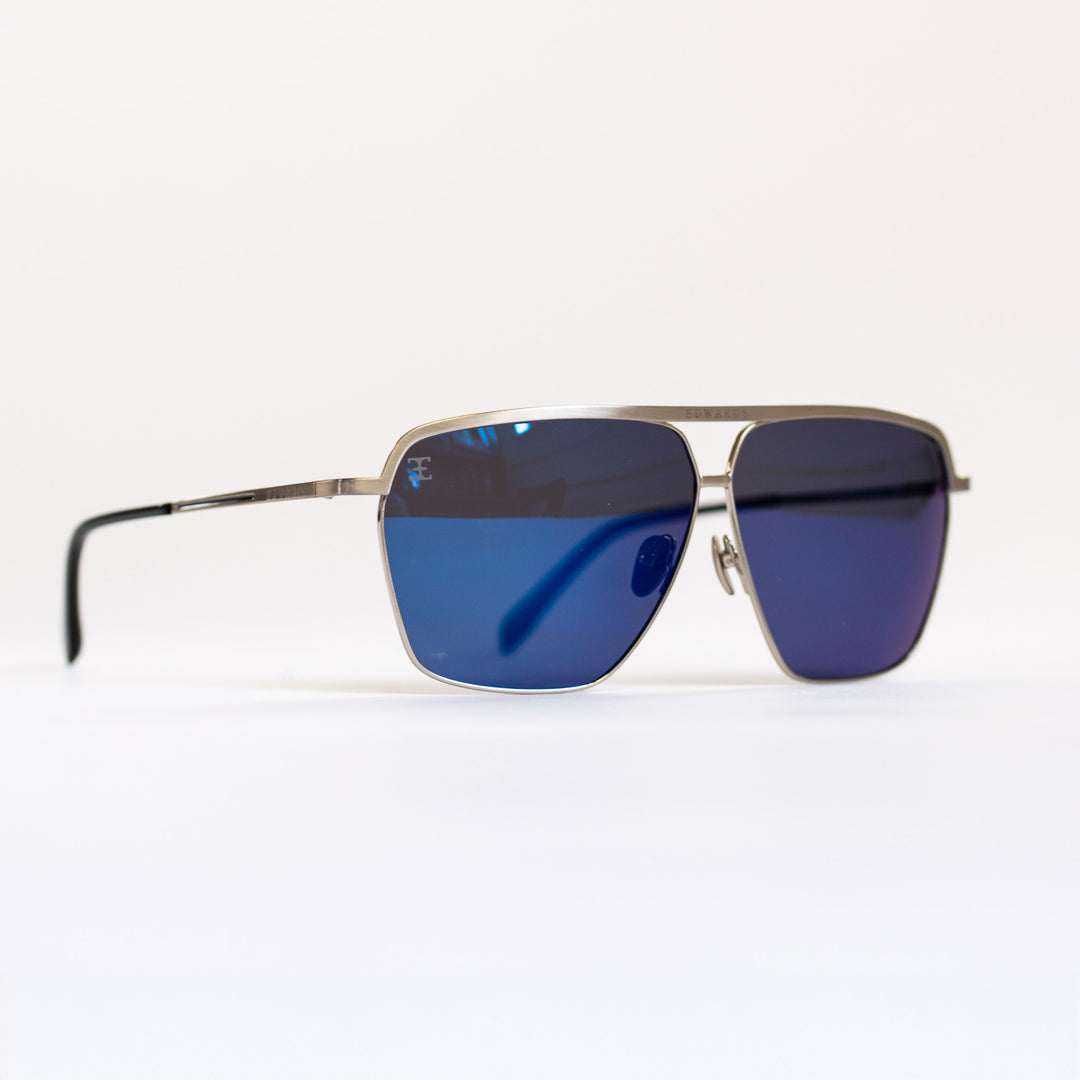 Edwards Eyewear Hiroki 2 Polarised - Antique Silver &amp; Graphite