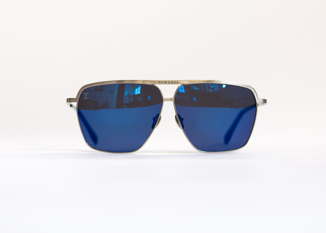 Edwards Eyewear Hiroki 2 Polarised - Antique Silver &amp; Graphite