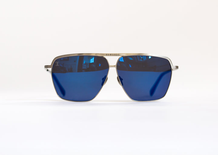 Edwards Eyewear Hiroki 2 Polarised - Antique Silver &amp; Graphite