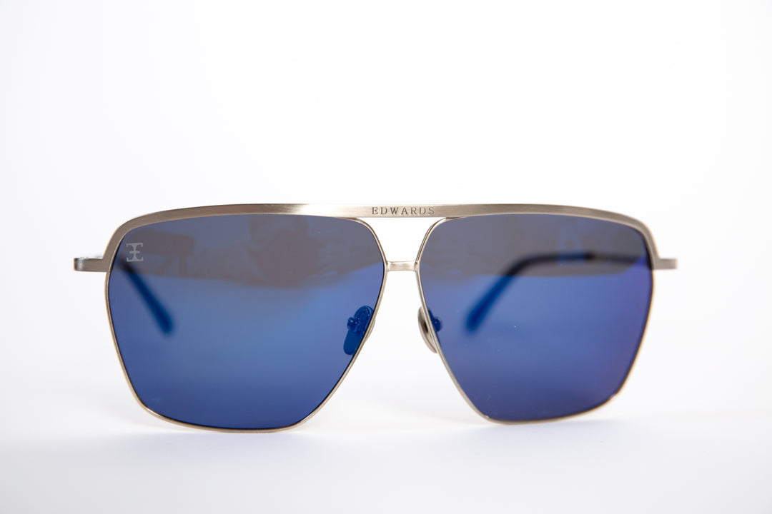 Edwards Eyewear Hiroki 2 Polarised - Antique Silver &amp; Graphite