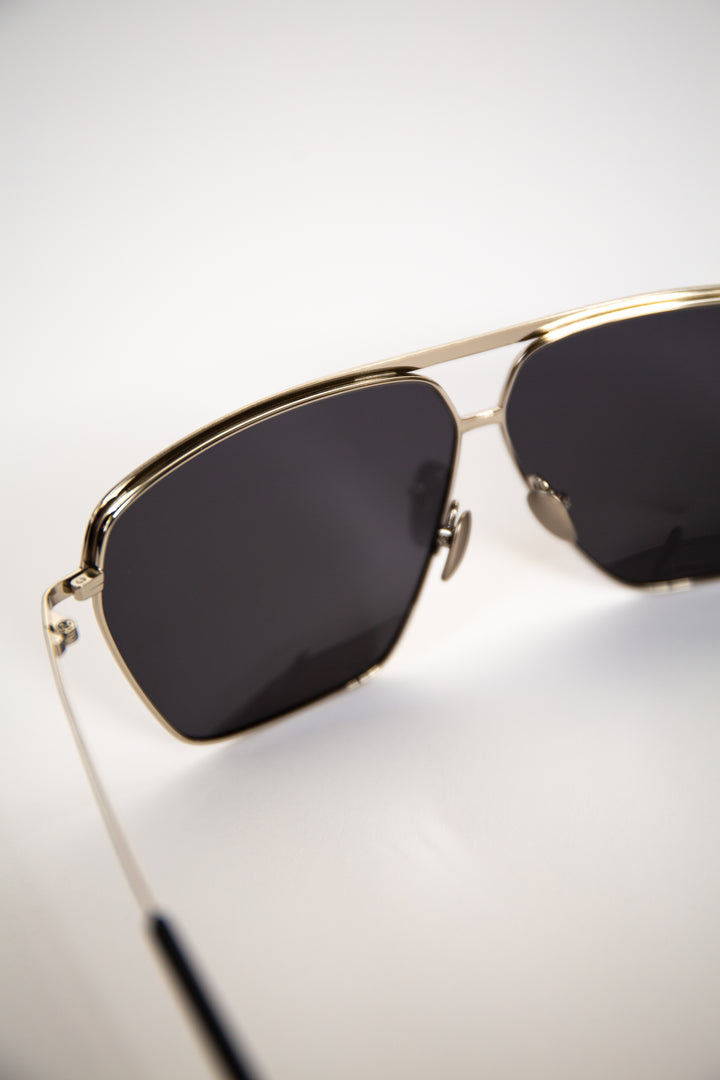 Edwards Eyewear Hiroki 2 Polarised - Antique Silver &amp; Graphite