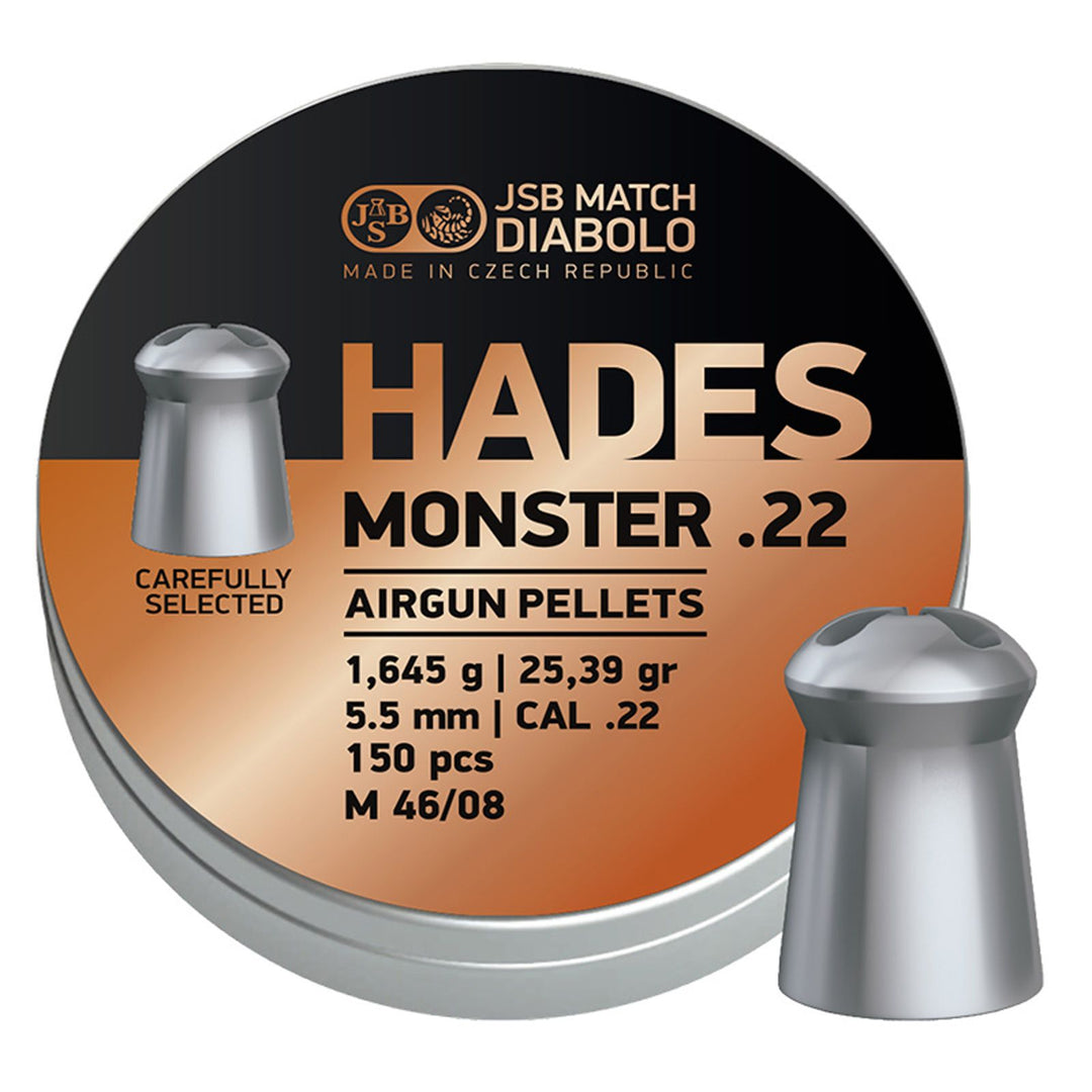 JSB Hades Monster Pellets .22 x 150