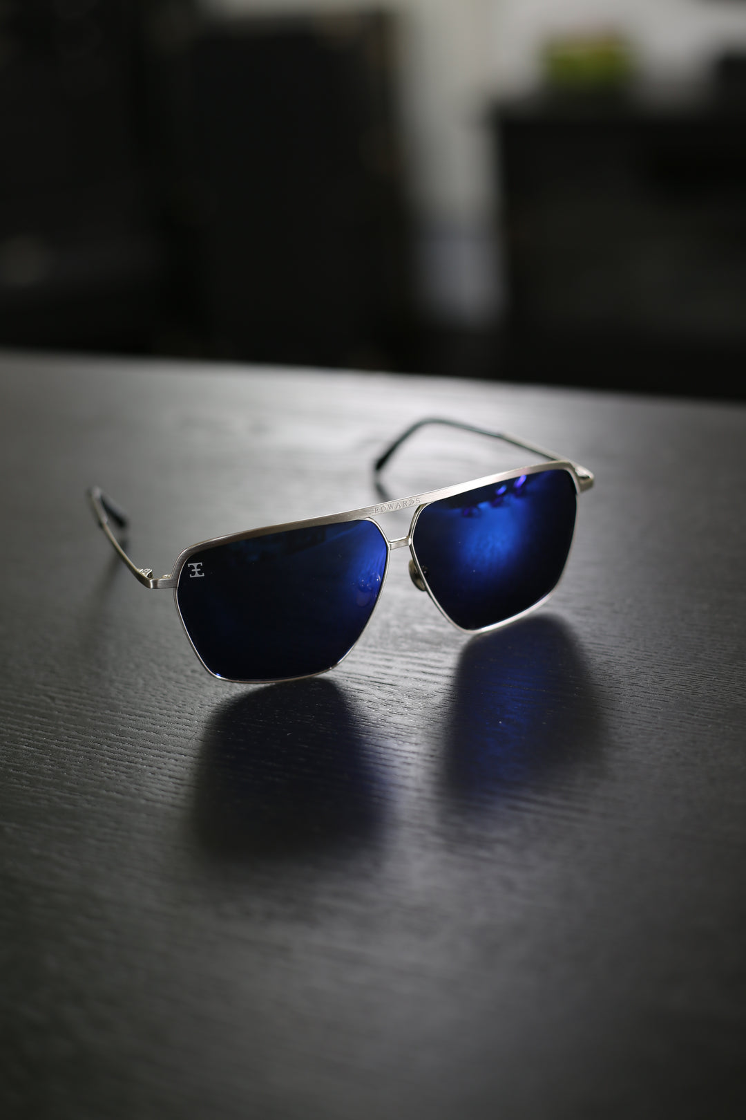 Edwards Eyewear Hiroki 2 Polarised - Antique Silver &amp; Graphite