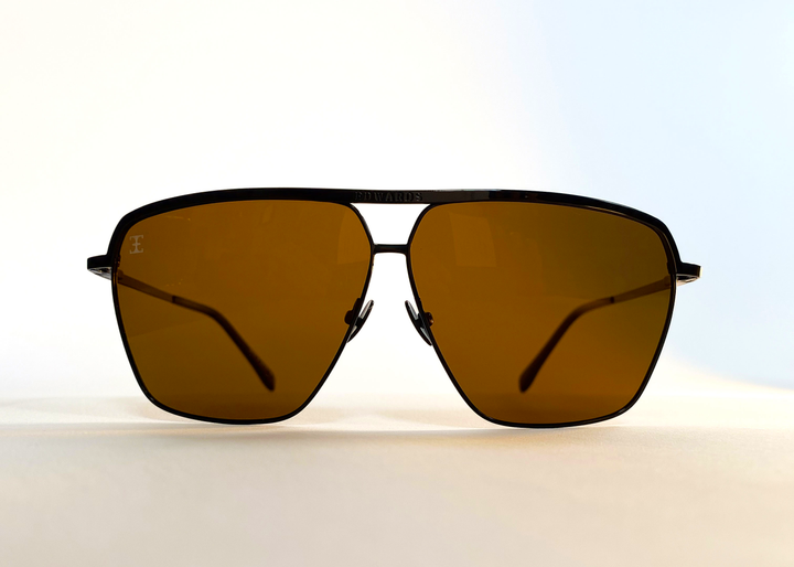 Edwards Eyewear Hiroki 2 Polarised - Bronze and Black