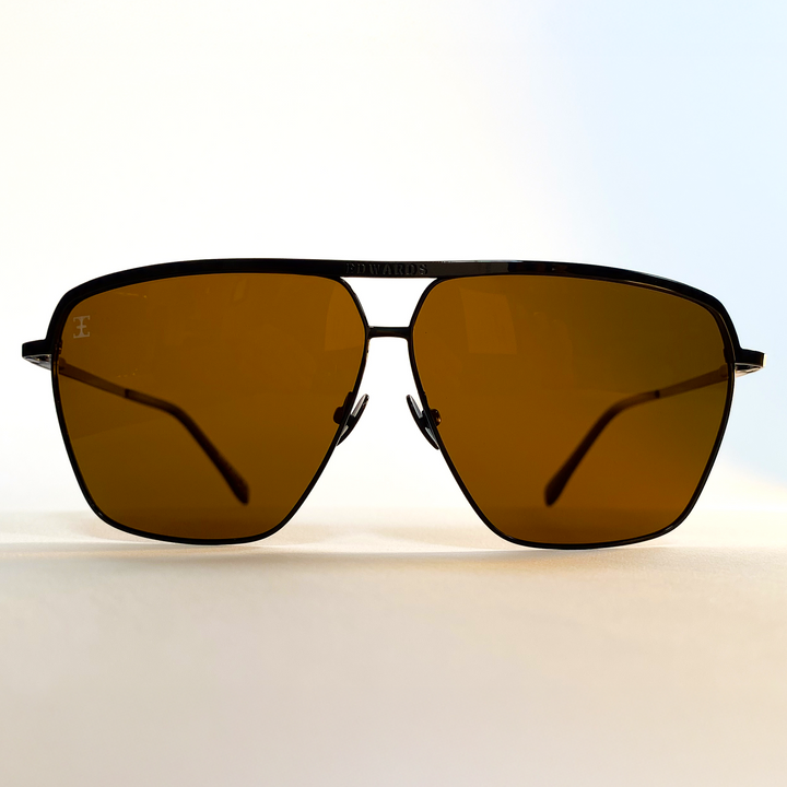 Edwards Eyewear Hiroki 2 Polarised - Bronze and Black
