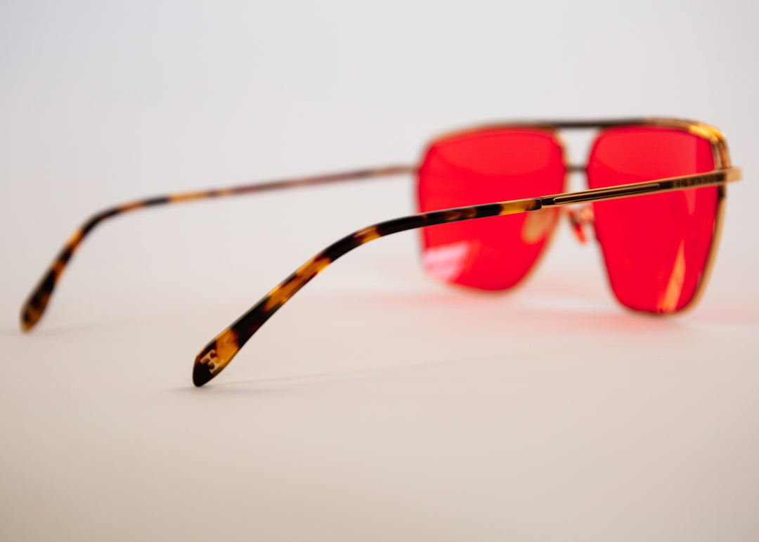 Edwards Eyewear Hiroki 2 - Gold &amp; Fuchsia