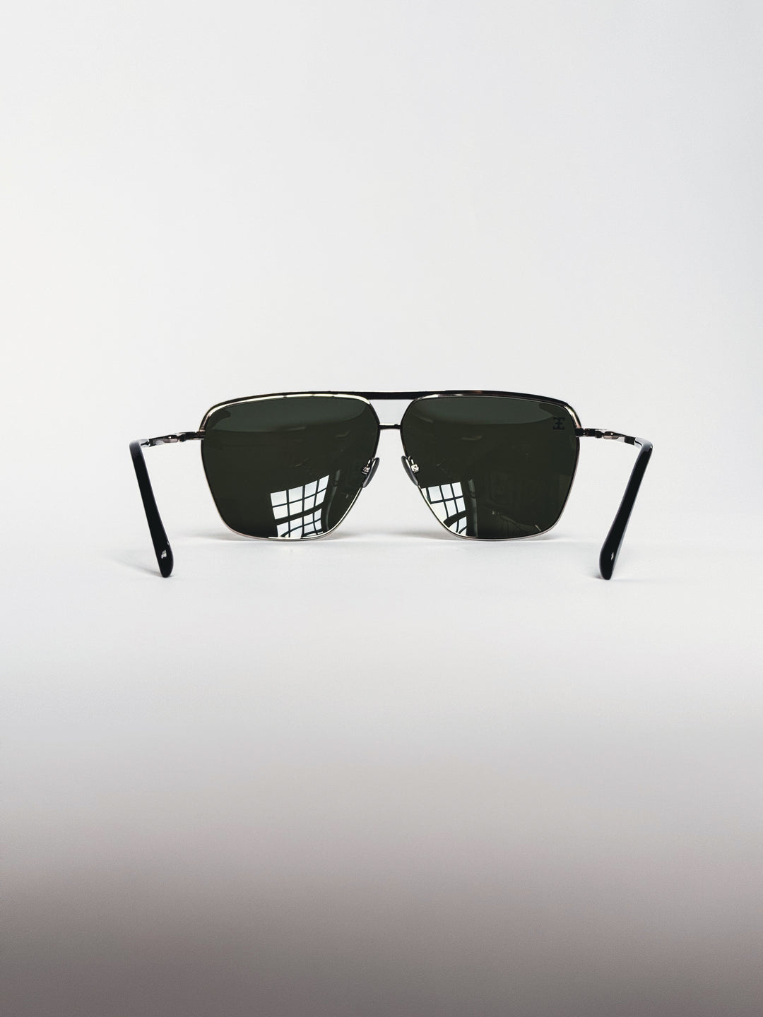 Edwards Eyewear Hiroki 2 Polarised - Antique Silver &amp; Jade