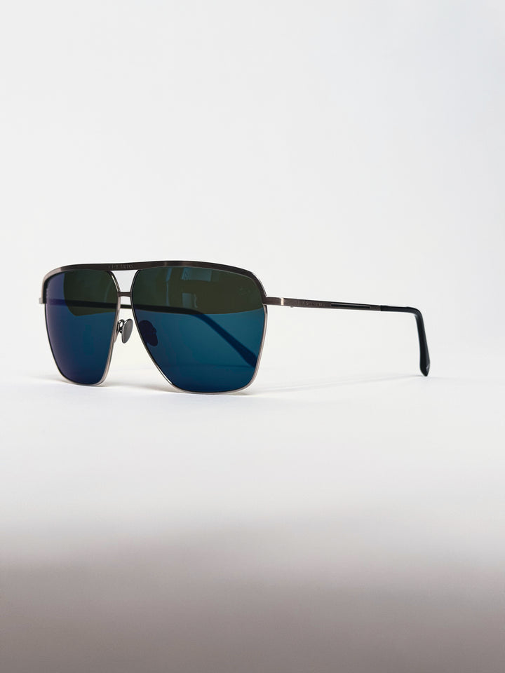 Edwards Eyewear Hiroki 2 Polarised - Antique Silver &amp; Jade