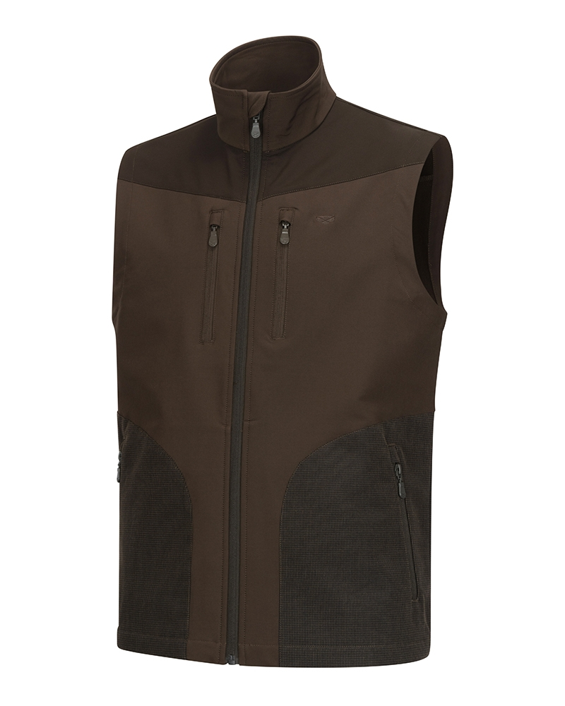 Hoggs Of Fife Ardross 4-Way Active Gilet Green