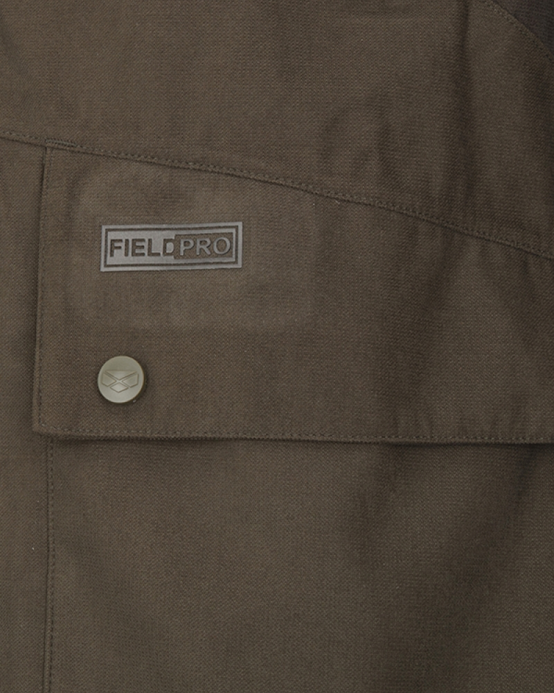 Hoggs Of Fife Adross Pro Waterproof Field Jacket Dark Olive