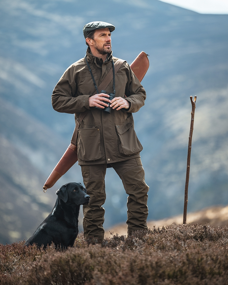 Hoggs Of Fife Ballater Waterproof Field Jacket Green