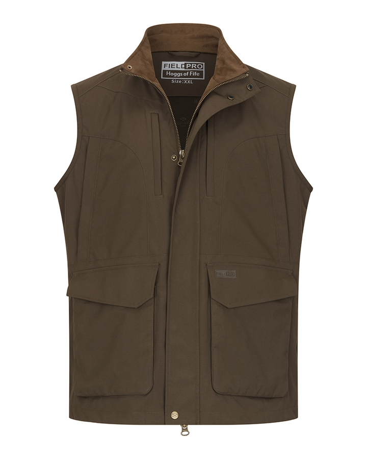 Hoggs Of Fife Ballater Waterproof Field Waistcoat Green