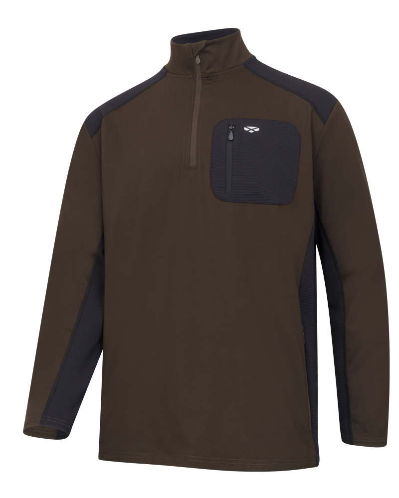 Hoggs of Fide Barra Active 1/4 Zip Top