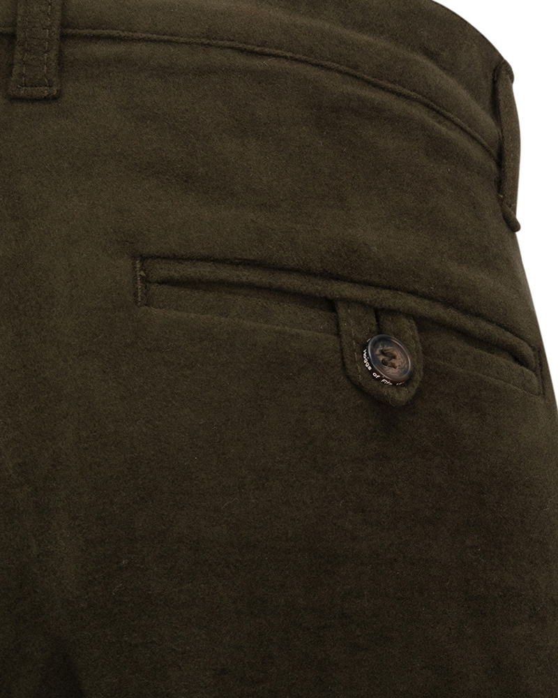Hoggs Of Fife Durness Moleskin Breeks Olive Green