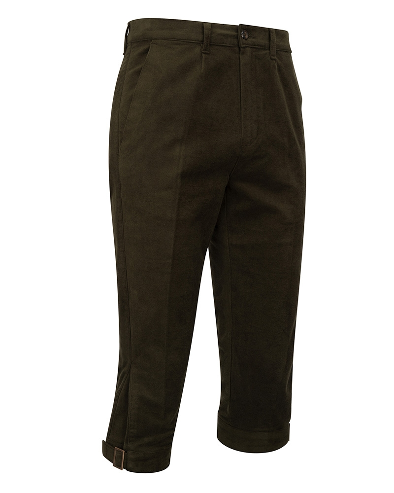 Hoggs Of Fife Durness Moleskin Breeks Olive Green