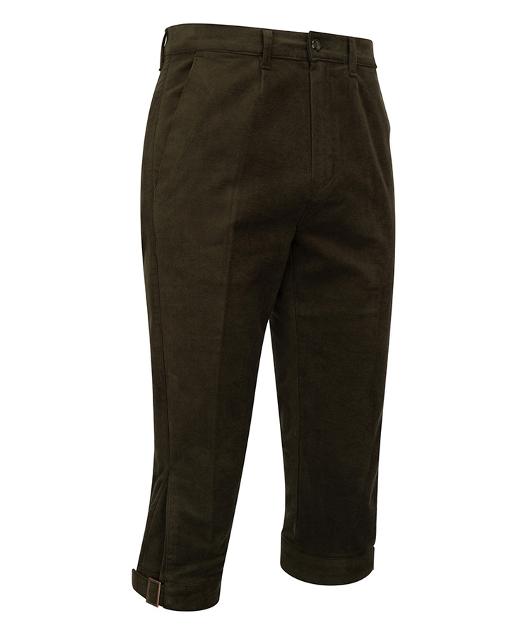 Hoggs Of Fife Durness Moleskin Breeks Olive Green