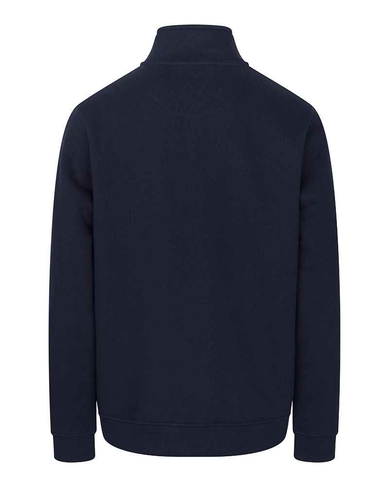 Hoggs of Fife Galloway 1888 1/4 Zip Sweatshirt - Navy