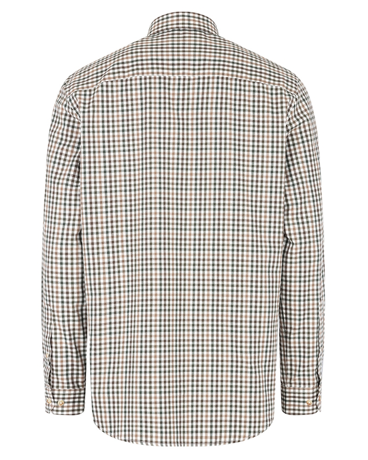 Hoggs of Fife Garvock Cotton Twill Herringbone Check Shirt