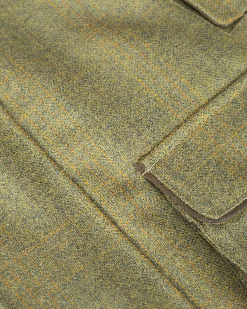 Hoggs of Fife Kinloch Technical Tweed Field Coat Autumn Bracken