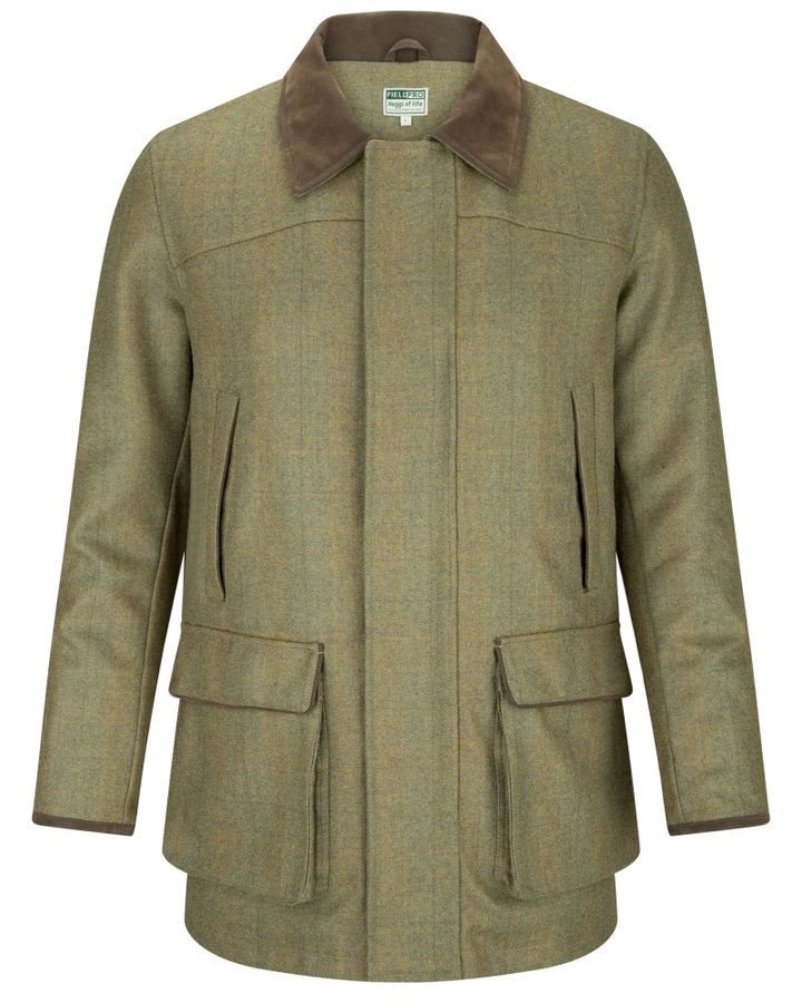 Hoggs of Fife Kinloch Technical Tweed Field Coat Autumn Bracken
