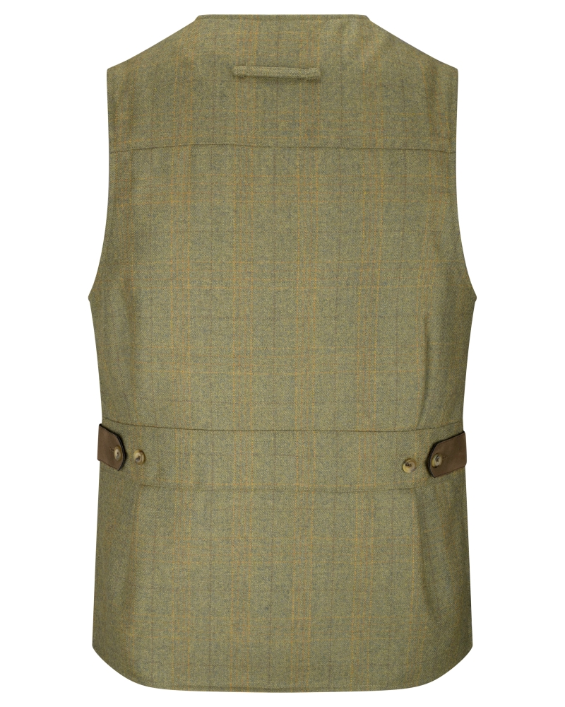 Hoggs of Fife Kinloch Technical Tweed Field Waistcoat Autumn Bracken
