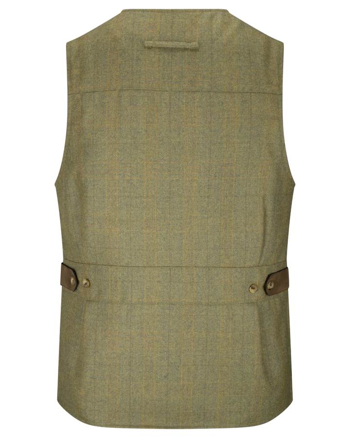 Hoggs of Fife Kinloch Technical Tweed Field Waistcoat Autumn Bracken