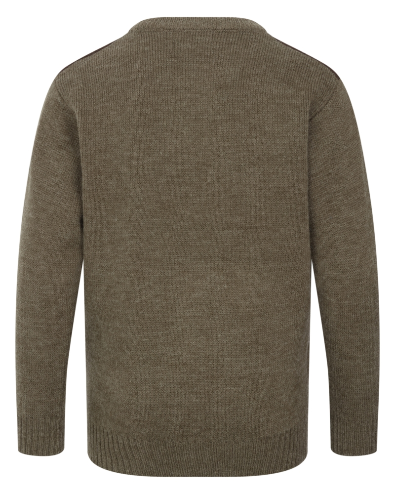 Hoggs Melrose II Junior Pullover Meadow Green