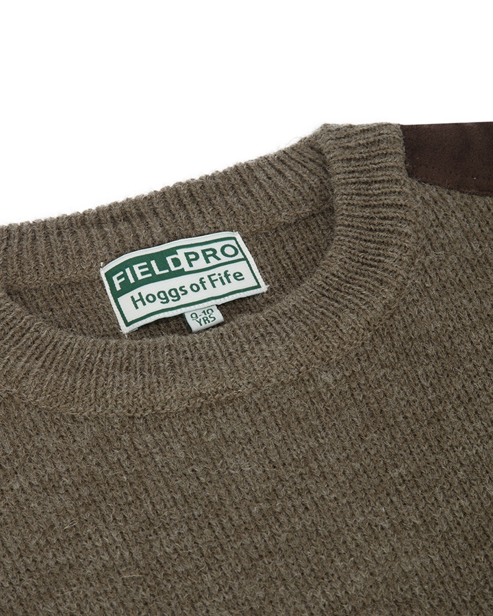 Hoggs Melrose II Junior Pullover Meadow Green