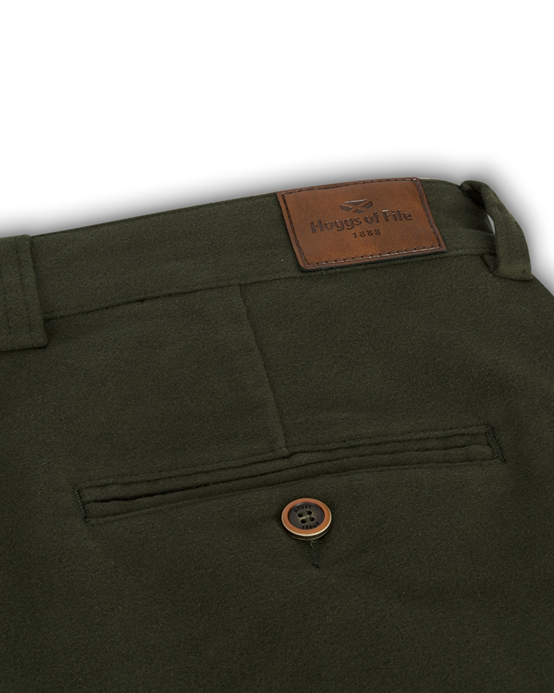 Hoggs of Fife Monarch II Moleskin™ Trousers - Dark Olive