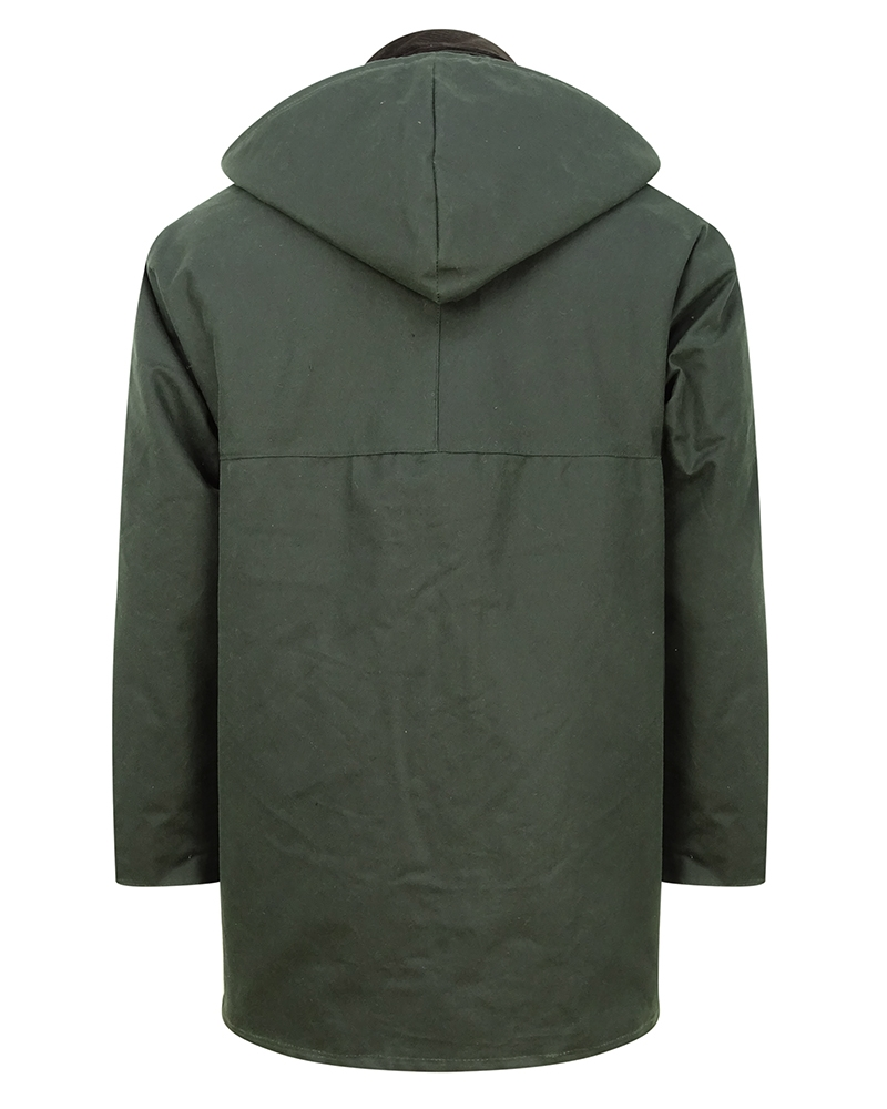Hoggs Of Fife Padded Wax Jacket Olive