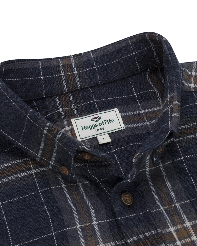 Hoggs of Fife Pitlessie Flannel Check Shirt