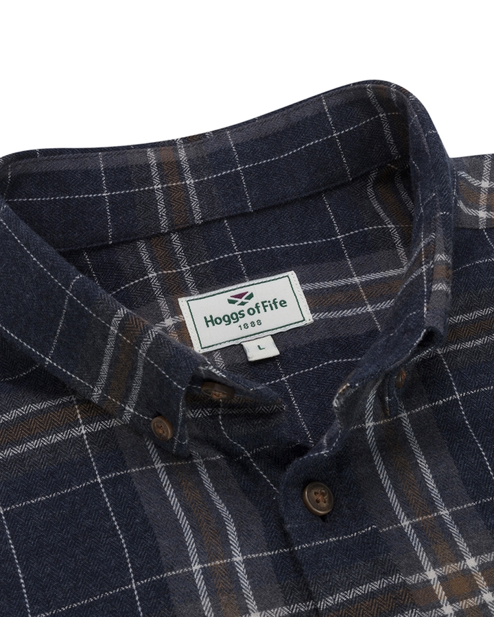 Hoggs of Fife Pitlessie Flannel Check Shirt