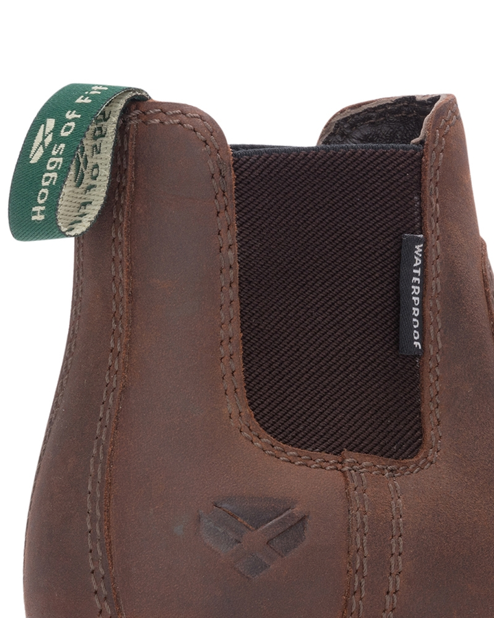 Hoggs Of Fife Shire (Kids) Waterproof Dealer Boot Brown Waxy