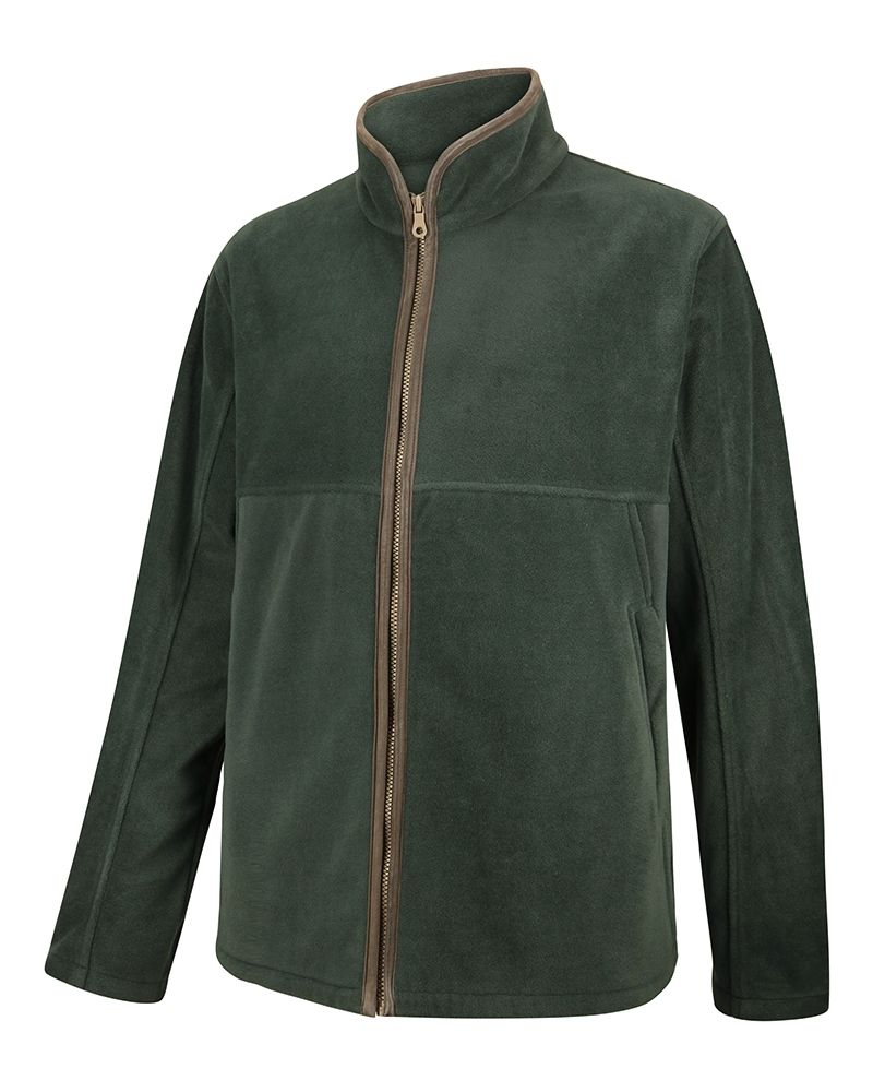 Hoggs Of Fife Stenton Technical Fleece Jacket Pine Green