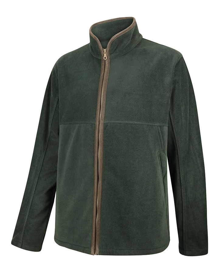 Hoggs Of Fife Stenton Technical Fleece Jacket Pine Green