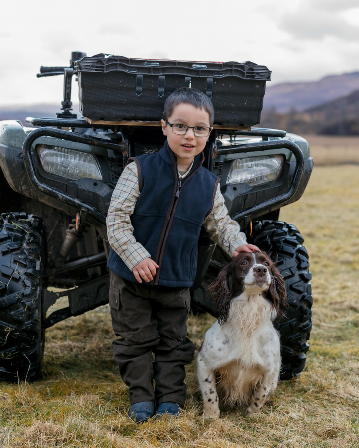 Hoggs Of Fife Struther Junior W/P Trousers Greem