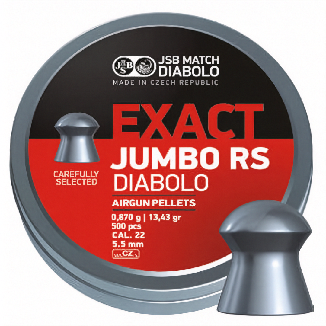 JSB Exact Jumbo RS Diablo Pellets .22 x 500