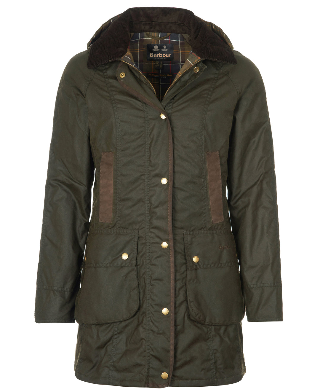 Barbour Bower Wax Jacket Olive/Classic