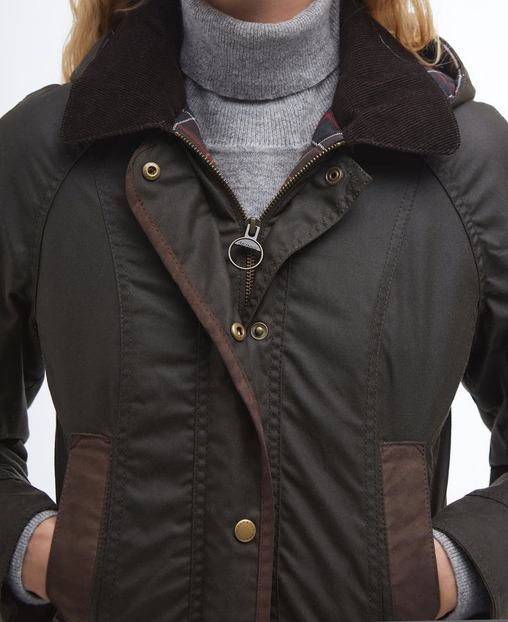 Barbour Bower Wax Jacket Olive/Classic