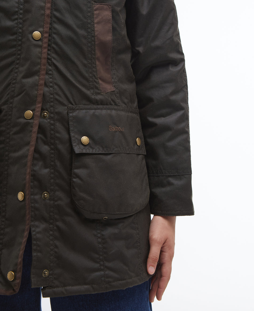 Barbour Bower Wax Jacket Olive/Classic