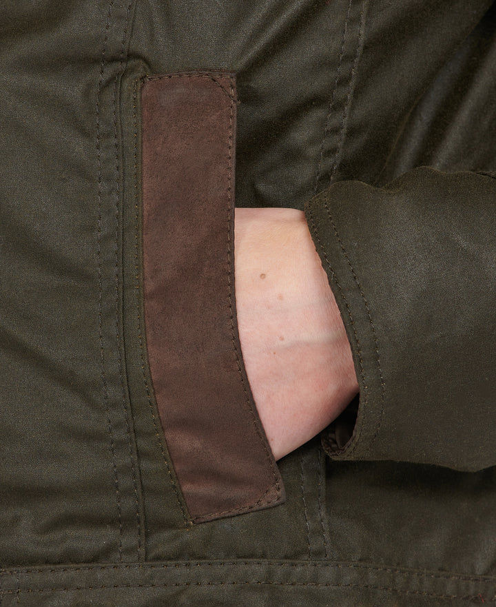 Barbour Bower Wax Jacket Olive/Classic
