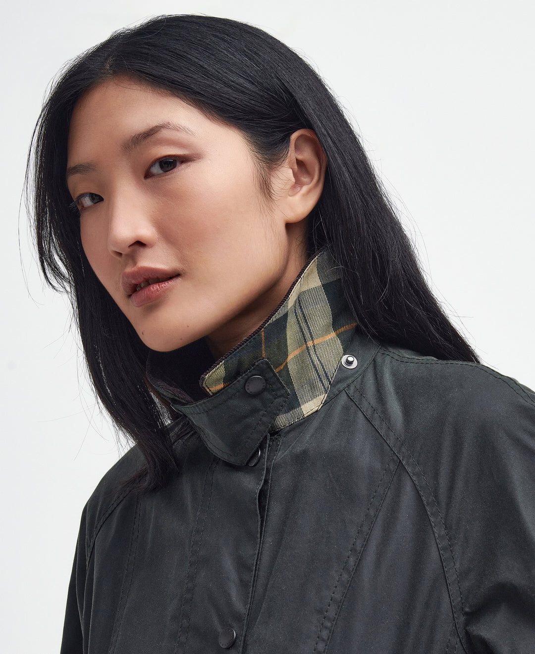 Barbour Beadnell Wax Jacket Sage