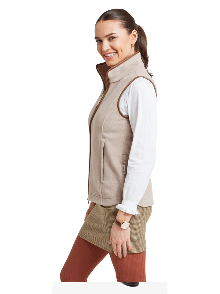 Schoffel Lyndon Fleece Gilet Mushroom
