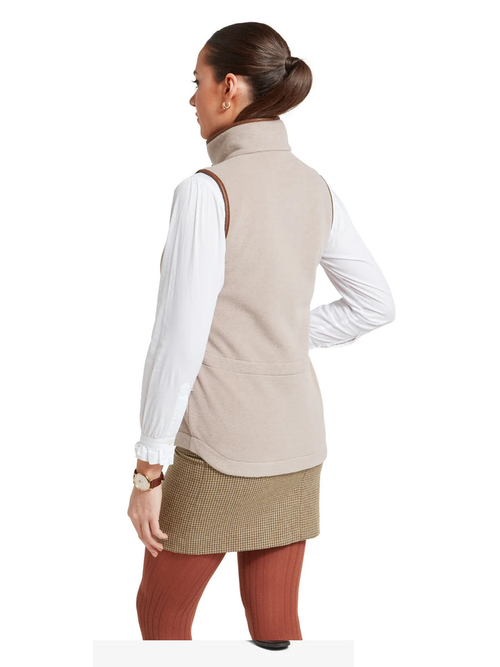 Schoffel Lyndon Fleece Gilet Mushroom